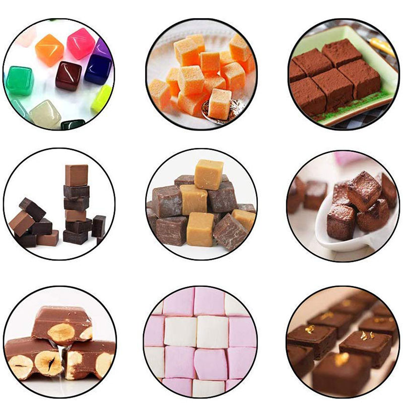 A variety of silicone ice trays