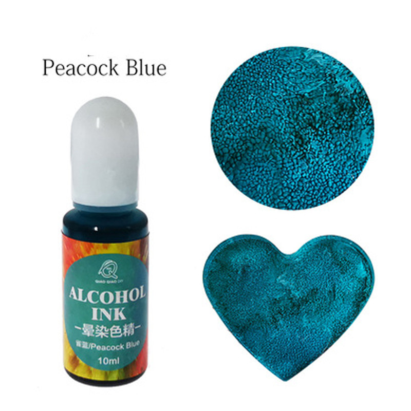 Peacock blue