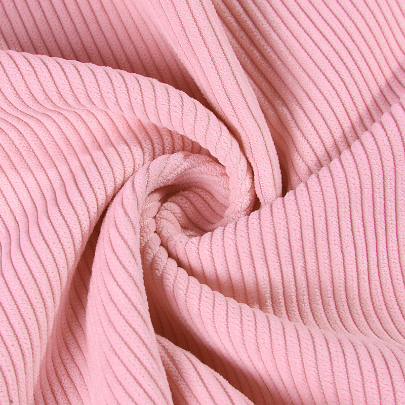 Corduroy trumpet sleeve drawstring