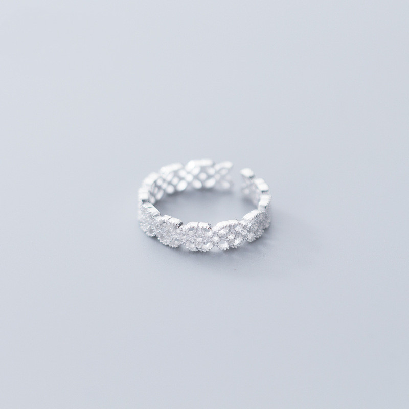 Four Leaf Flower Index Finger Ring