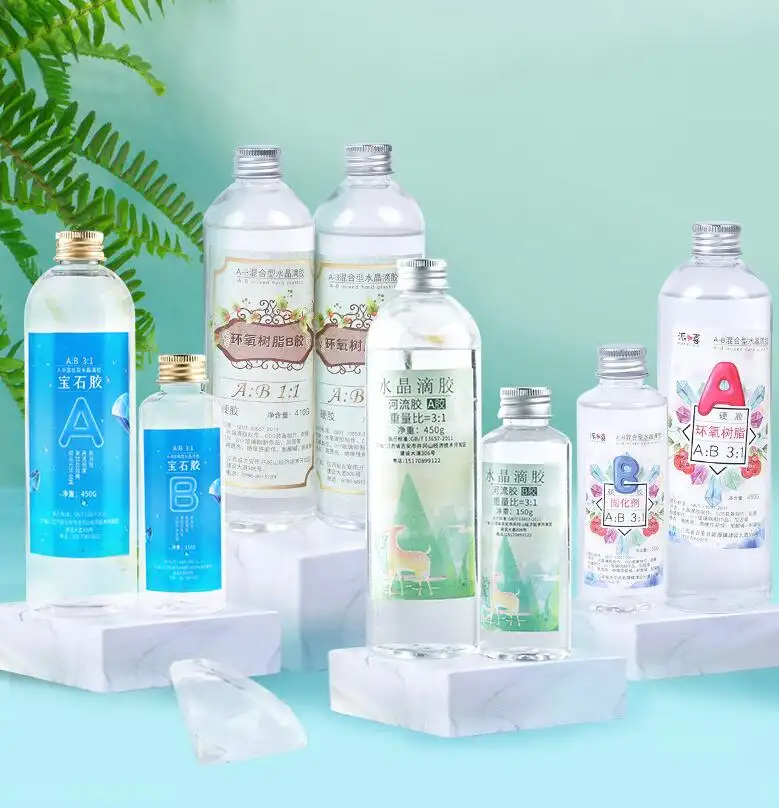 High transparent crystal epoxy resin