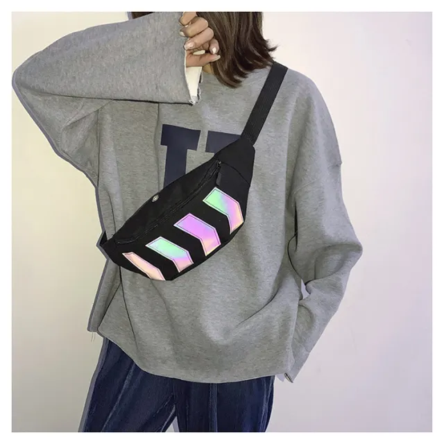One shoulder messenger bag Black - Shop at LoveMi
