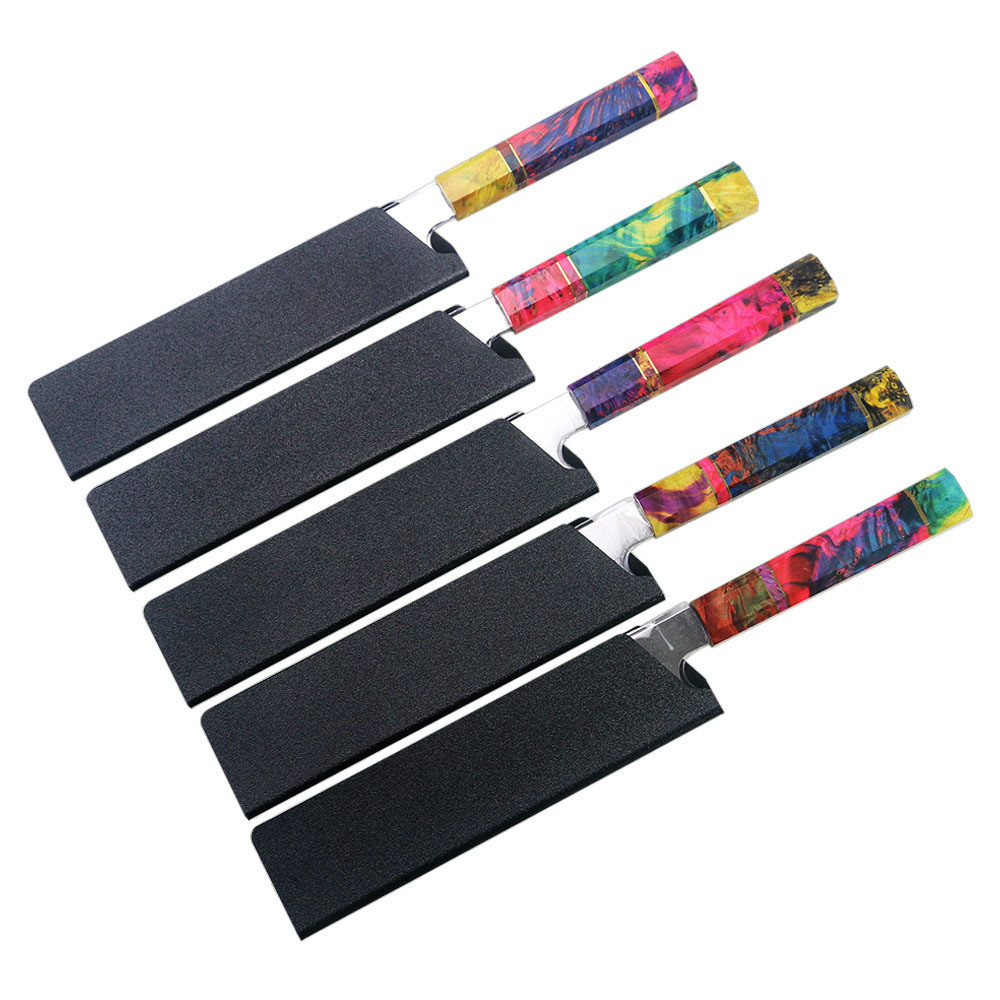 Wooden handle for cutting knife