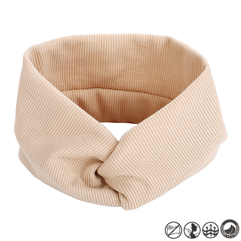 Thread cotton cross yoga headband sports elastic headband Khaki - Shop at LoveMi