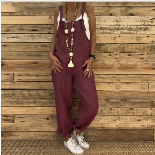 Casual Loose Strap Jumpsuit