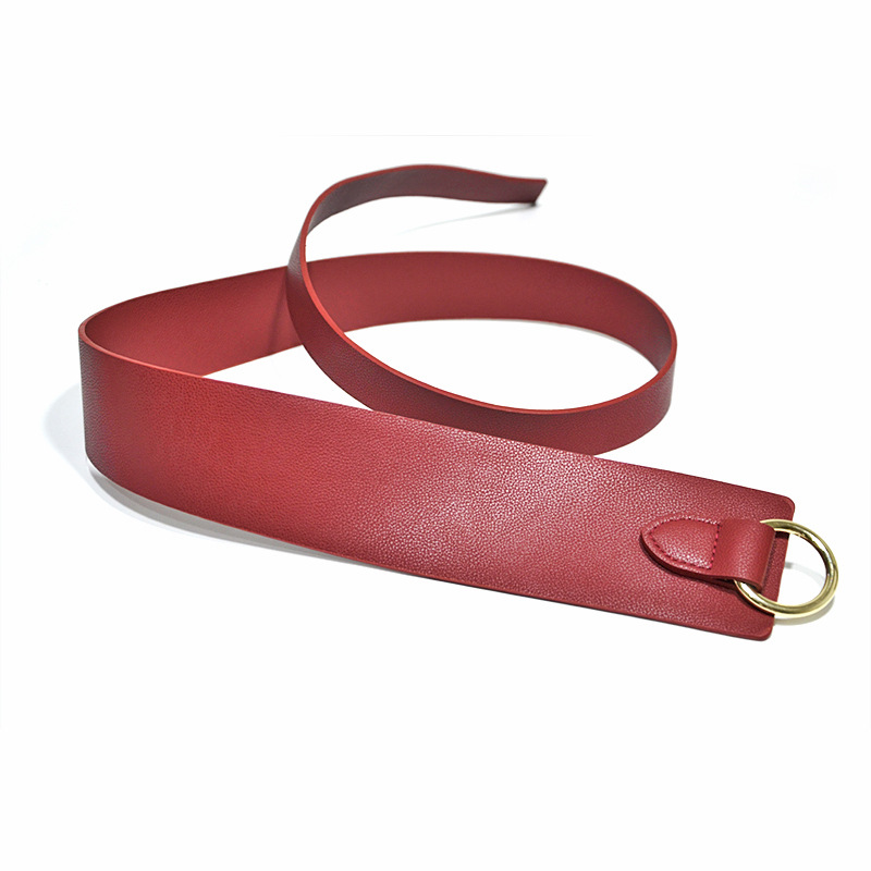 Women's jelly texture decorative belt