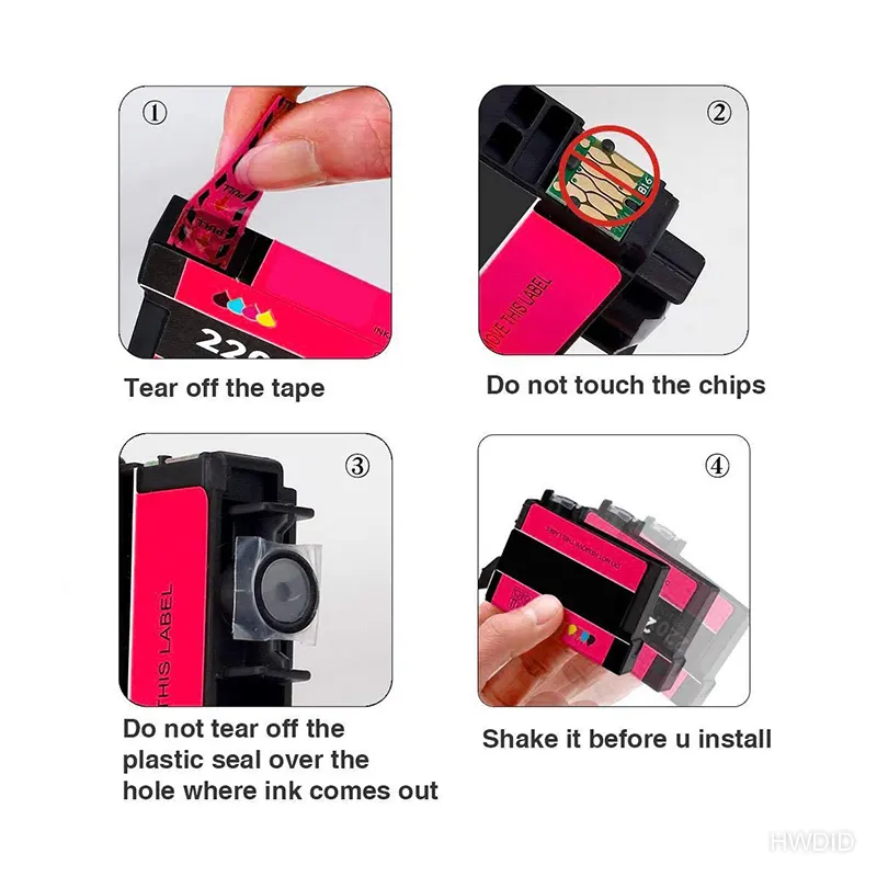 Cartridges to fill printer