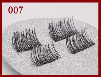 Glue free magnet false eyelashes 007 And Assistant - Shop at LoveMi