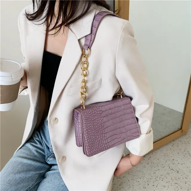 Women's shoulder messenger bag Purple - Shop at LoveMi
