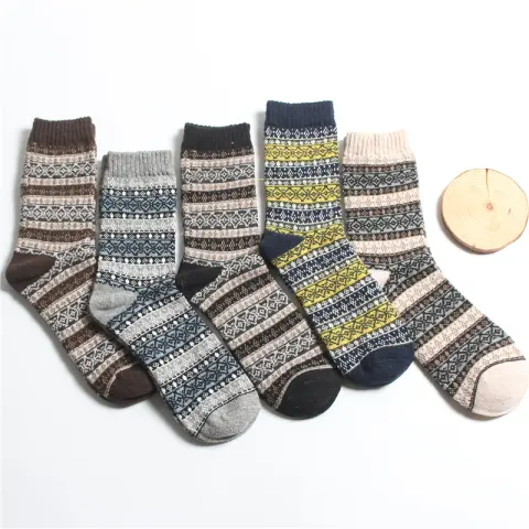 Rabbit Wool Socks Men's Business