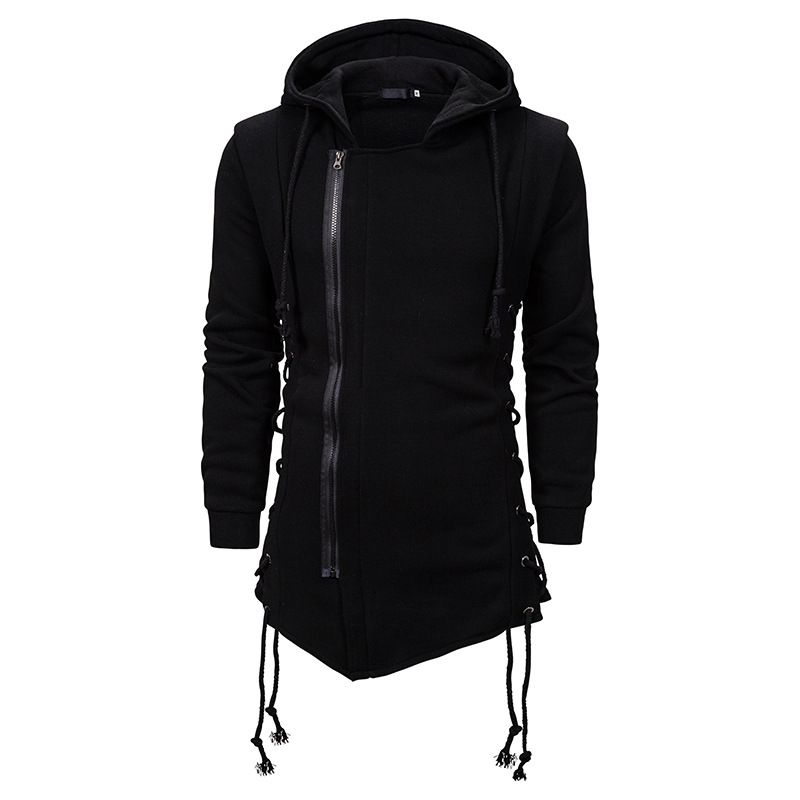Plus Size Men's Hooded Loose Jacket