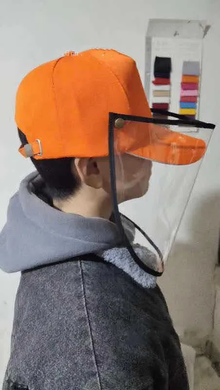 Protective Cap Baseball Cap Pure Cotton Sandproof Orange - Shop at LoveMi