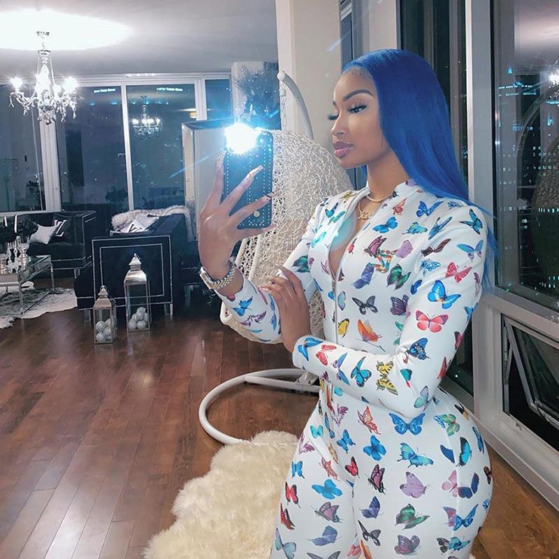 Women's long sleeve sports jumpsuit