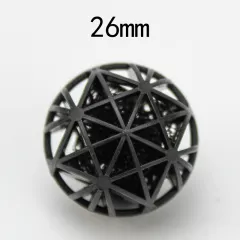 Mute filter ball with cotton - Black - View 1