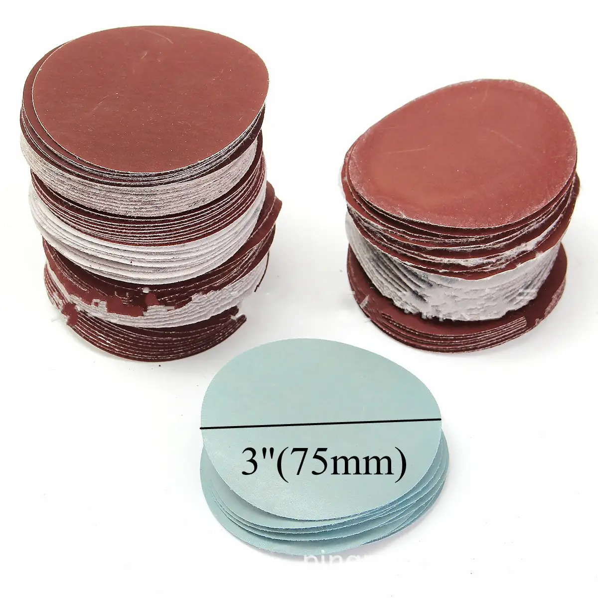 Brushed polishing strip