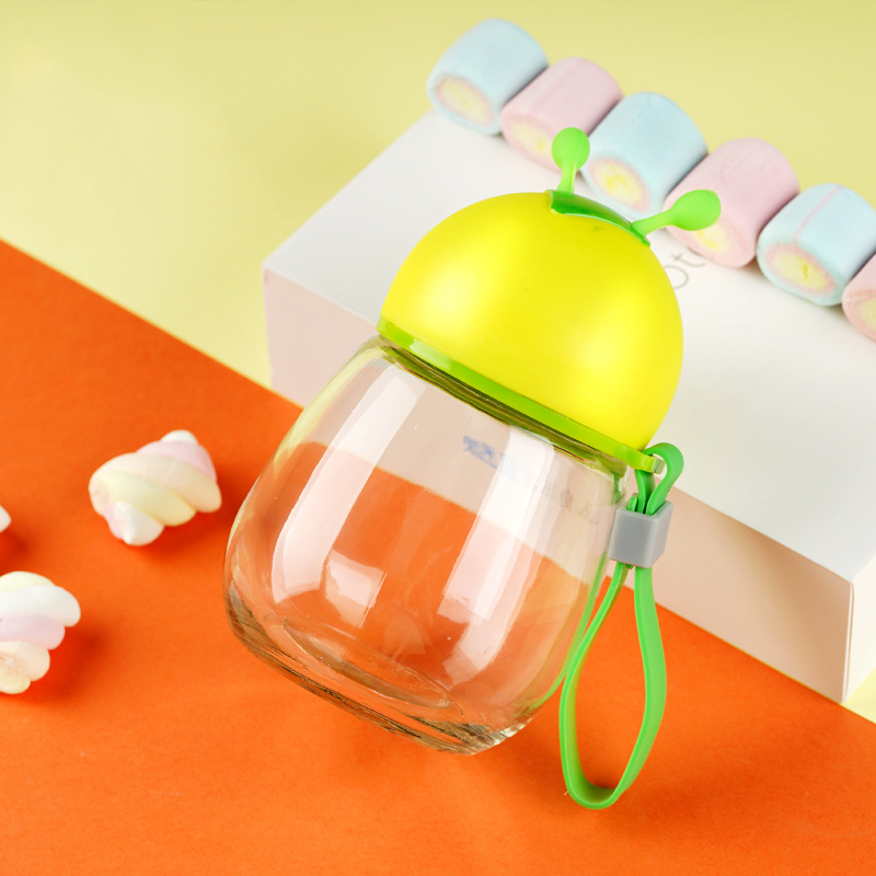 Cute little bee glass