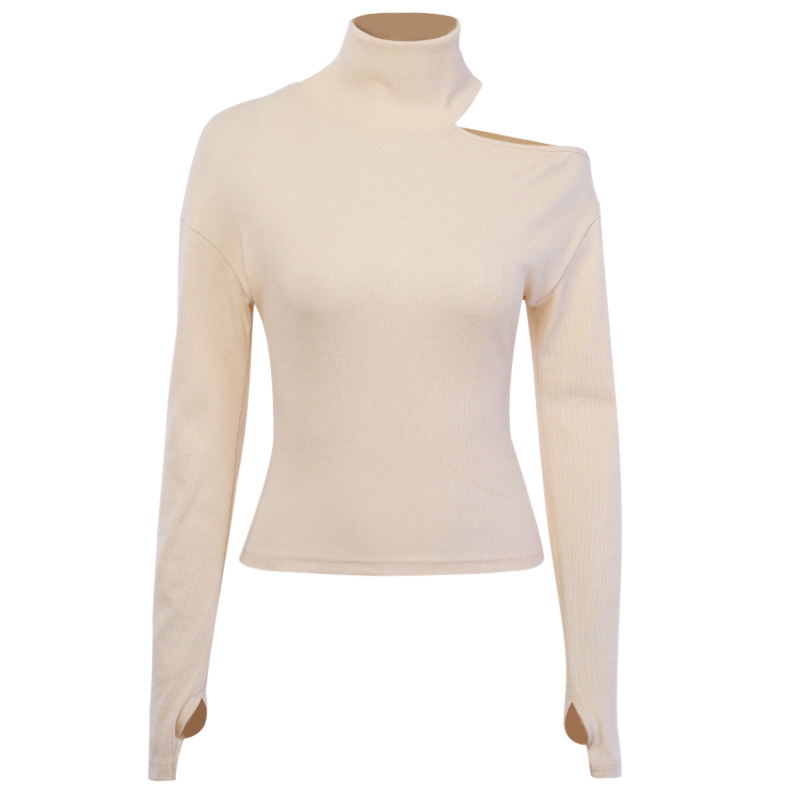 Long sleeve slim bottoming shirt