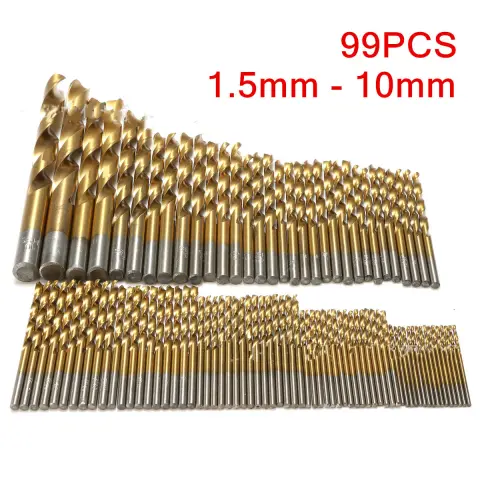 Ti-plated Twist Drill