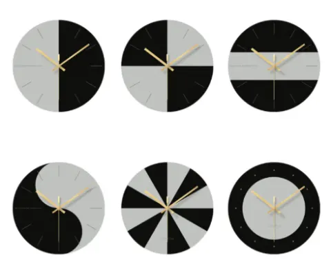 Tempered Glass Wall Clock
