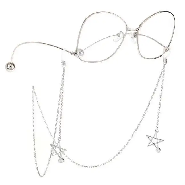 Frame pearl chain decoration