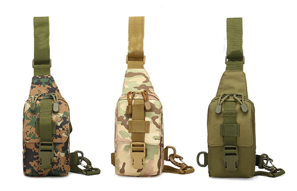 Field camouflage tactical shoulder bag — view 2