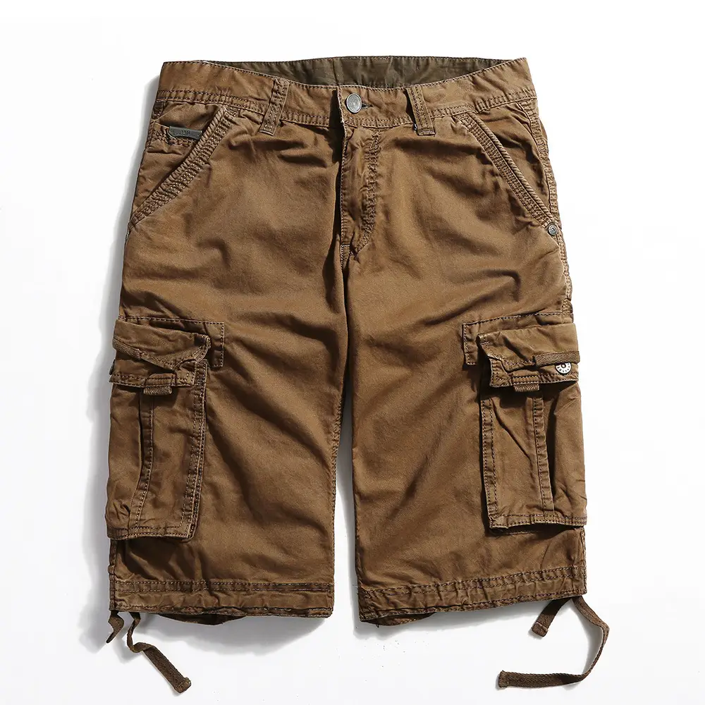 Tooling shorts, loose cotton casual pants