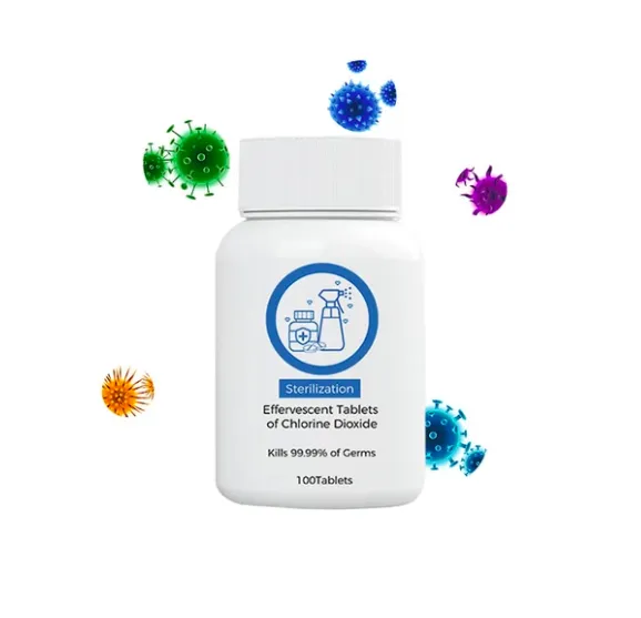 Effervescent Tablets of Chlorine Dioxide (100 Pills) 5 Bottle - Shop at LoveMi