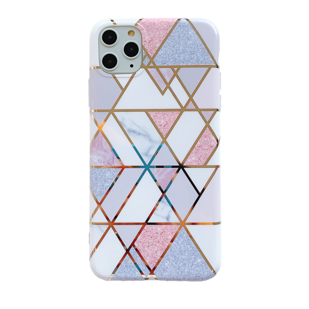 Geometric mosaic phone case