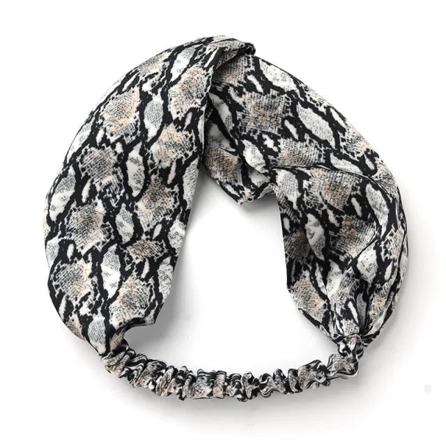 Silk satin cross hair band Serpentine - Shop at LoveMi