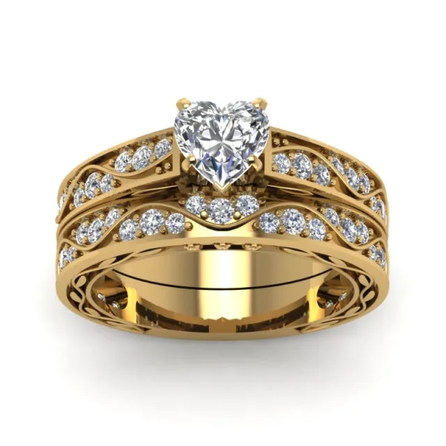Couple Ring with Zircon Golden Dragon Ring Female Models - Shop at LoveMi