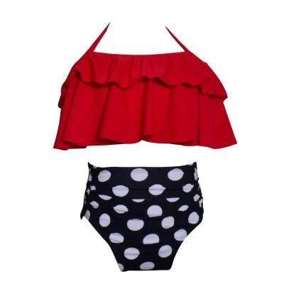 Family Match Mom and Daughter Swimwear Red - Shop at LoveMi
