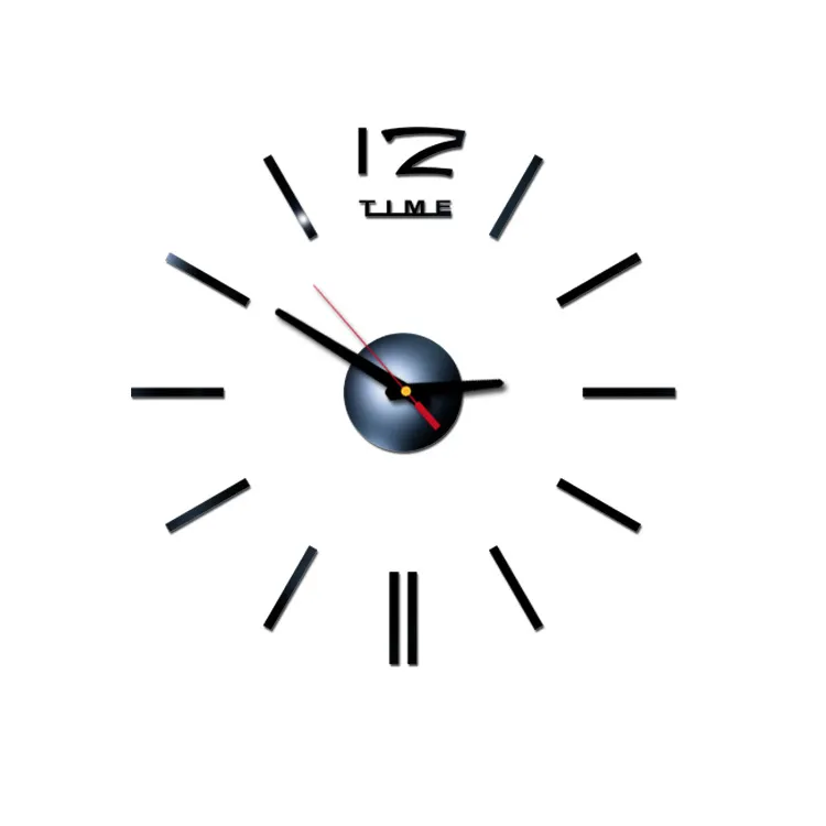 Creative wall clock - Black