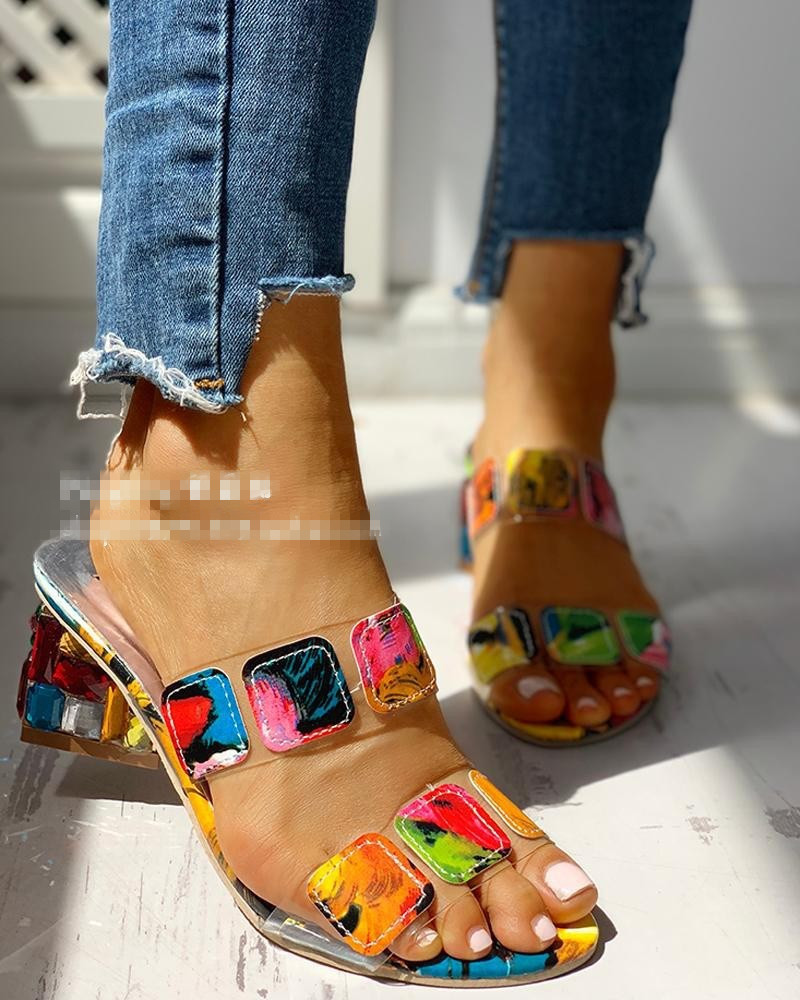 Women's high heel fashion sandals