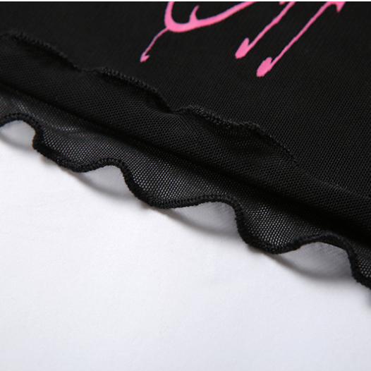 Women's mesh t-shirt