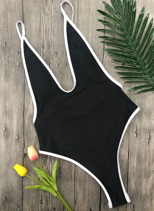 Multicolor bikini swimsuit Black - Shop at LoveMi