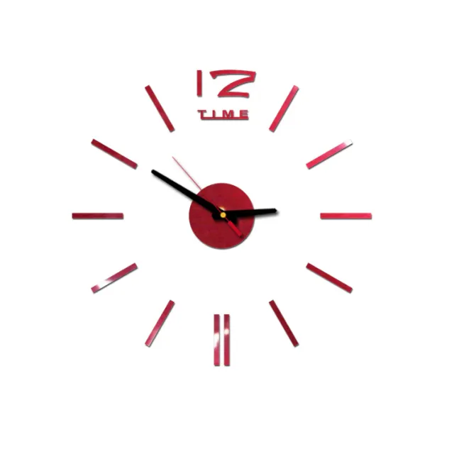 Creative wall clock Red - Shop at LoveMi