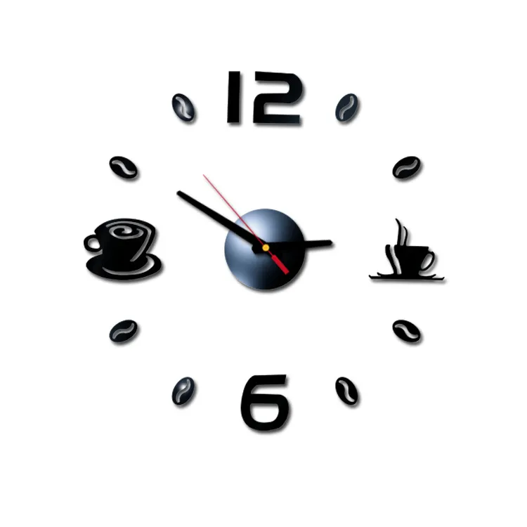 Creative wall clock - Blacka