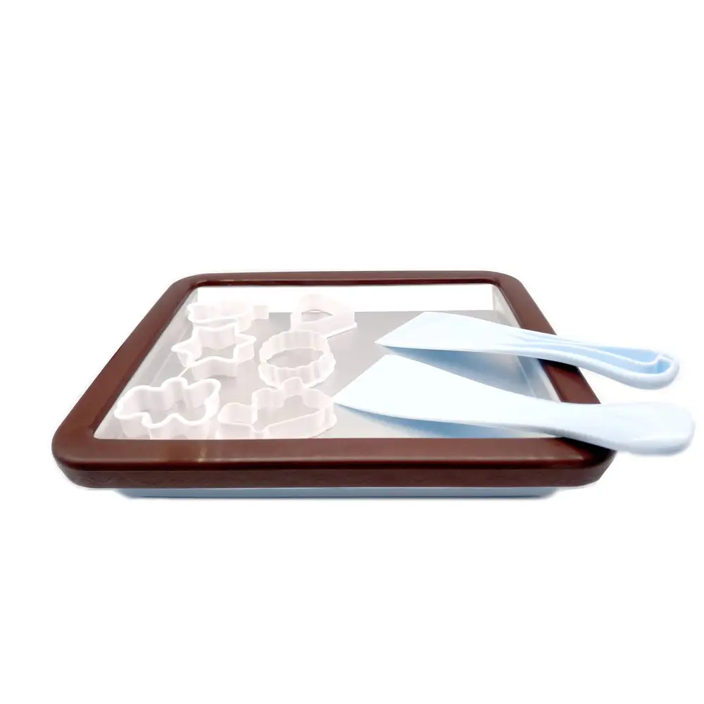 Mini children fried ice tray fried yogurt machine