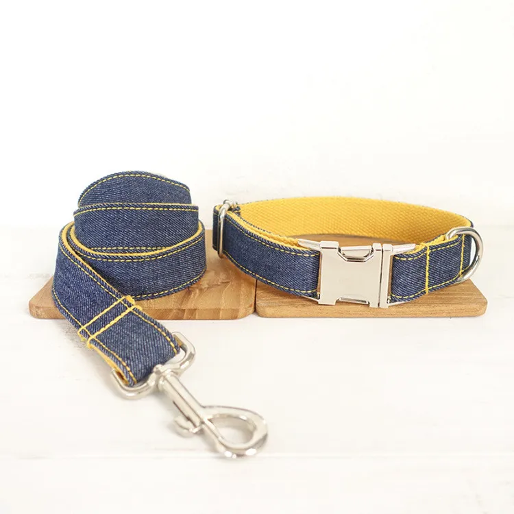 Pet cowboy collar - Yellow Cowboy