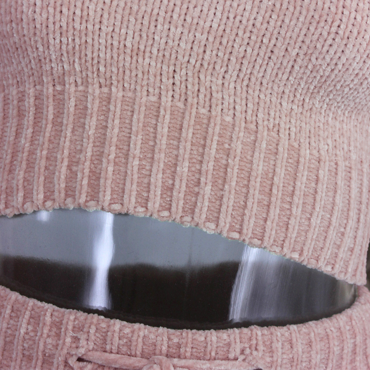 Two-piece suit with long sleeves