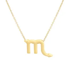 Twelve Constellation Necklace - Scorpio - View 1