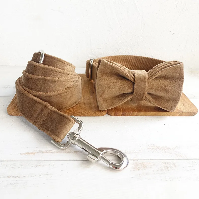 Dog ring drawstring set - Brown