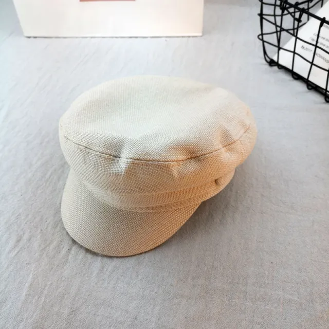 Retro octagonal wild beret White - Shop at LoveMi