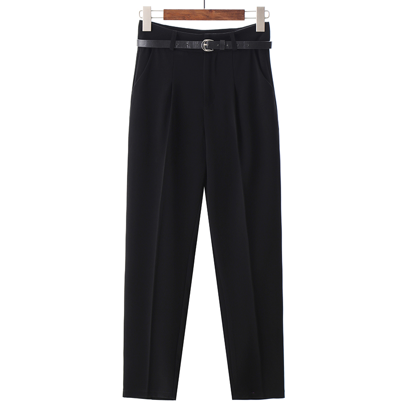 Fashionable wild simple high waist pants pants suit pants