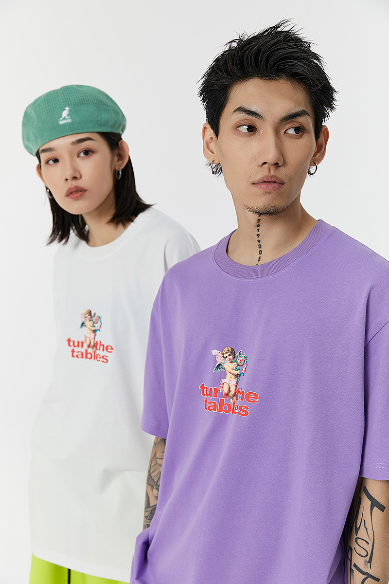 Angel print T-shirt