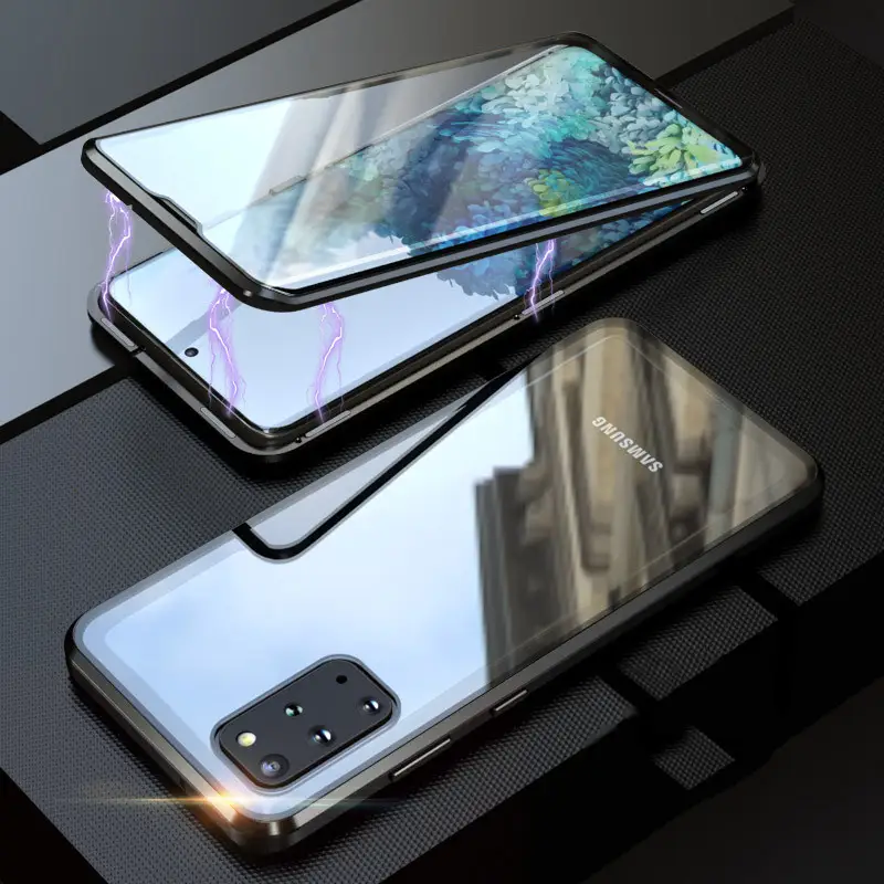 Magneto double-sided glass mobile phone case