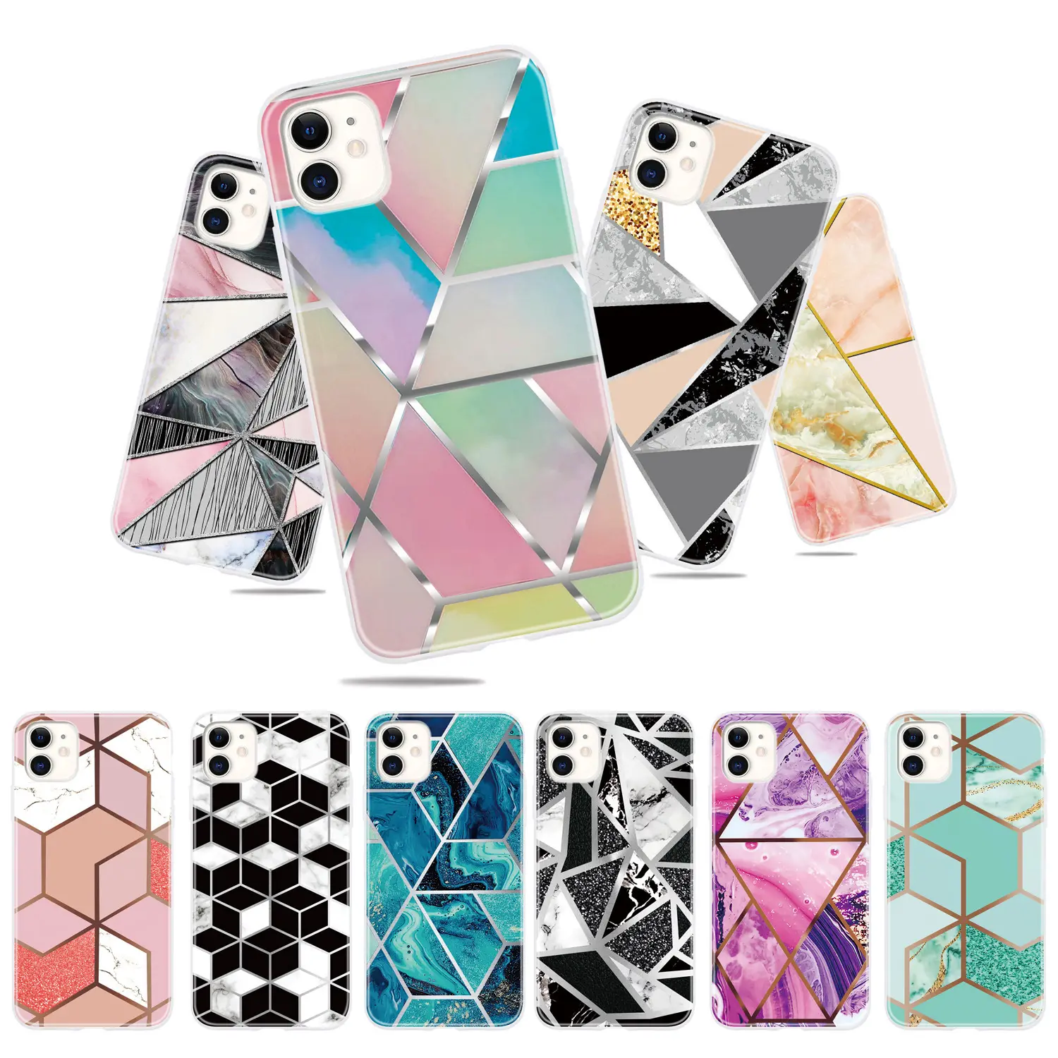 Marble phone case protective