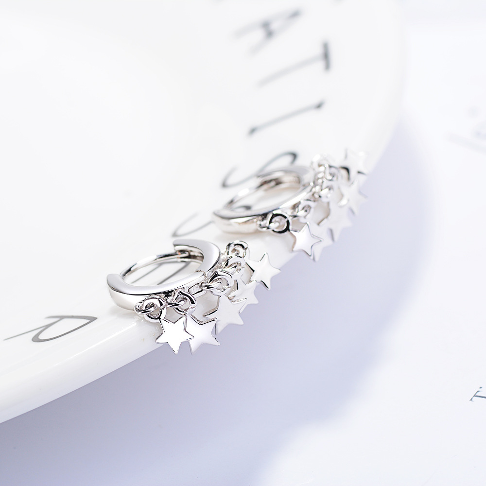 Personalized wild star earrings