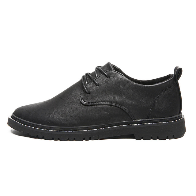 Men's low-top lace-up shoes