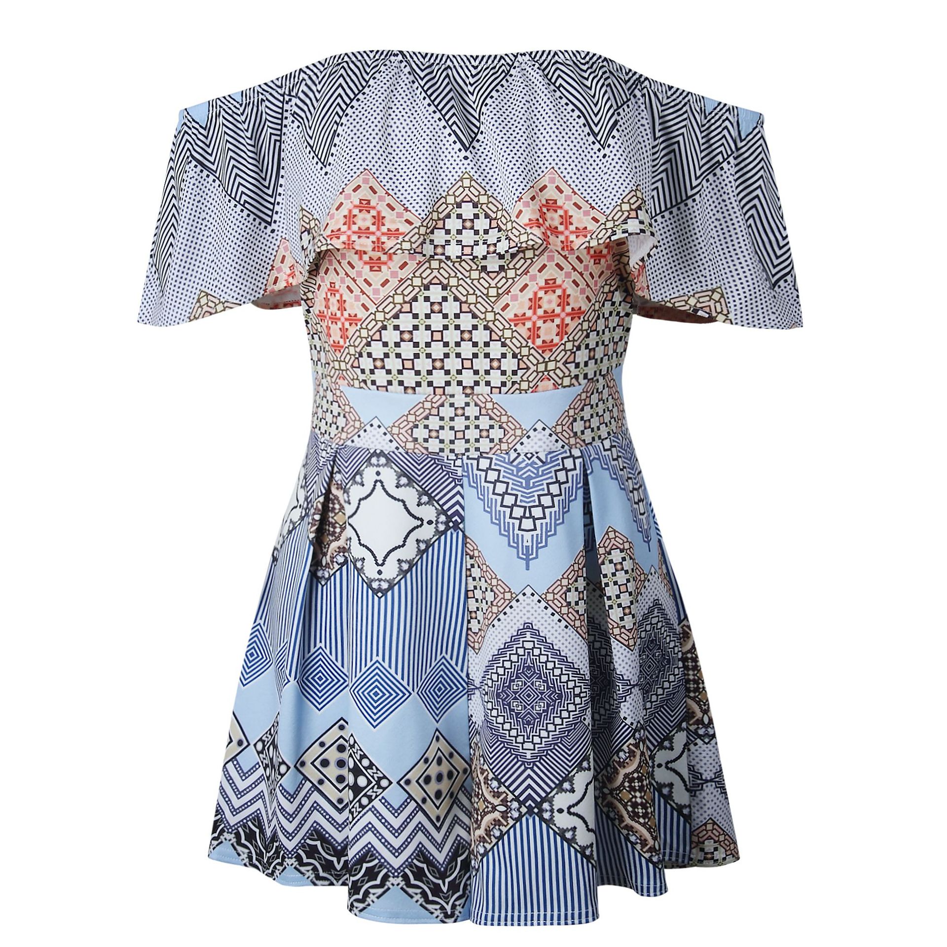 Fashion print jumpsuit